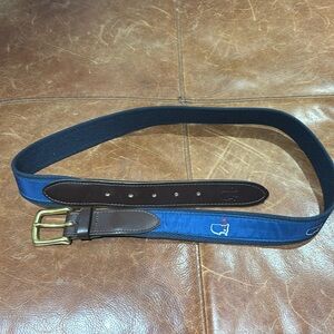 Masters Golf Tournament Vineyard Vines 38” Belt Navy
